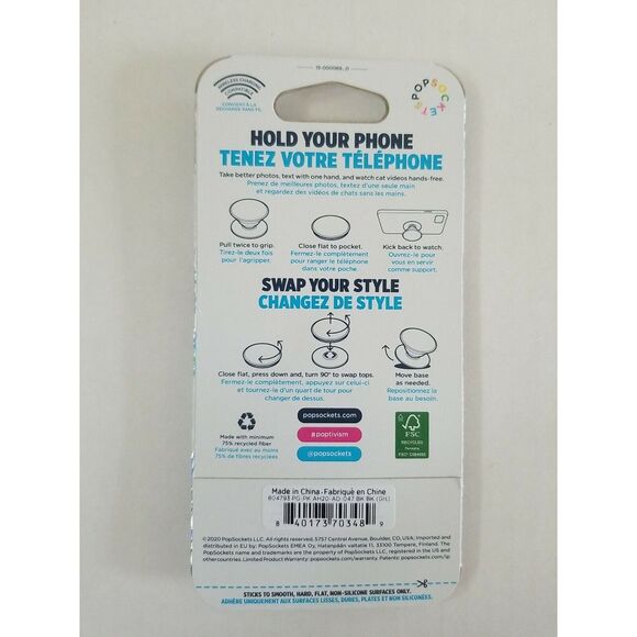 New Victoria's Secret PINK Pop Grip Pop Socket Cell Phone Accessory📱 - Picture 3 of 3